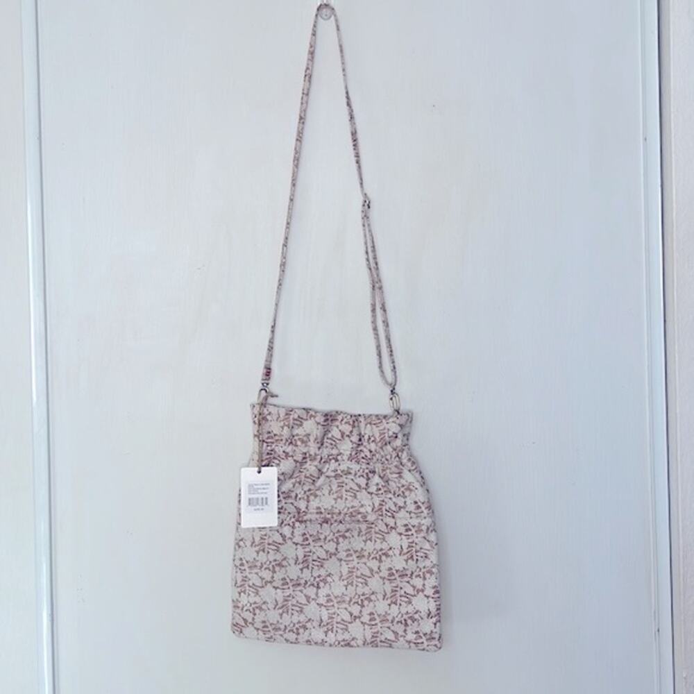 NWT! HOBO Prose Botanical Beauty Leather Convertible Crossbody Bag - Picture 6 of 14